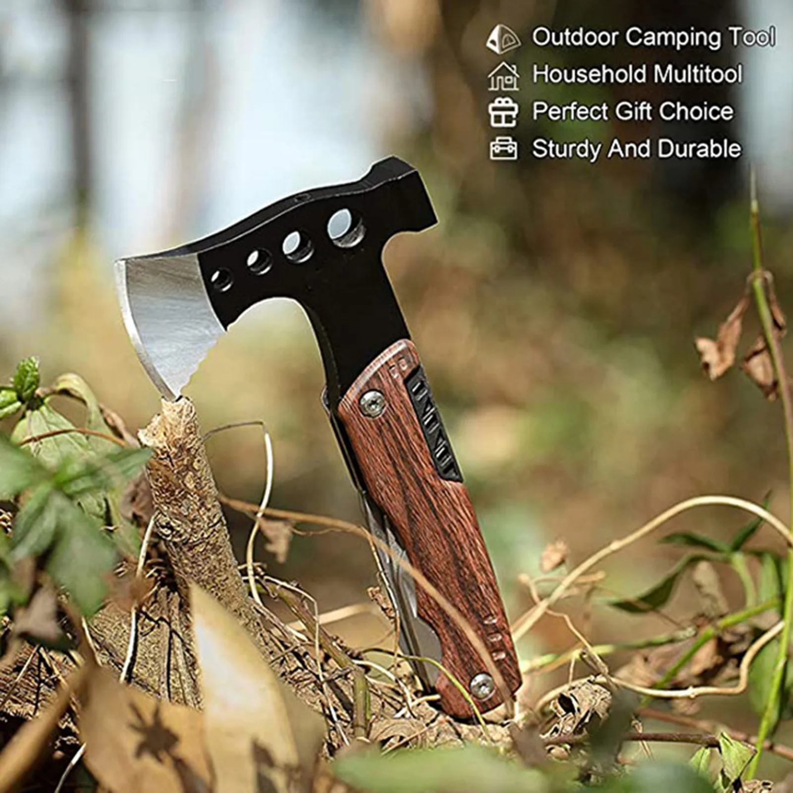 Multifunction Axe Hammer Folding Portable Outdoor Camping Tool For Camping Accessories Survival Gear Equipment Hatchet
Multifunction Axe Hammer Folding Portable Outdoor Camping Tool For Camping Accessories Survival Gear Equipment Hatchet