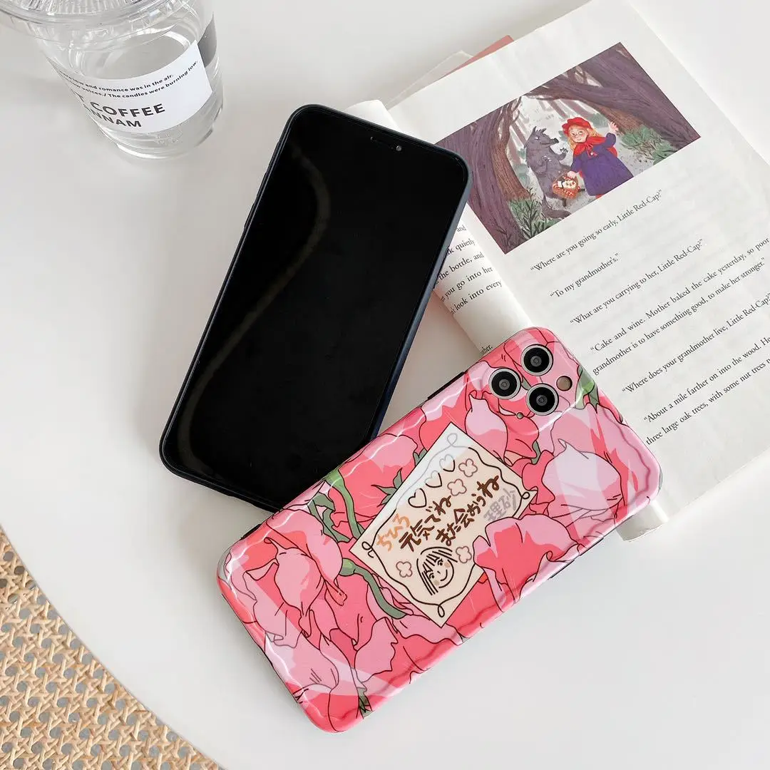 Милый чехол для iPhone 12 Pro Max XR Xs 7 8 Plus | Мобильные телефоны и аксессуары