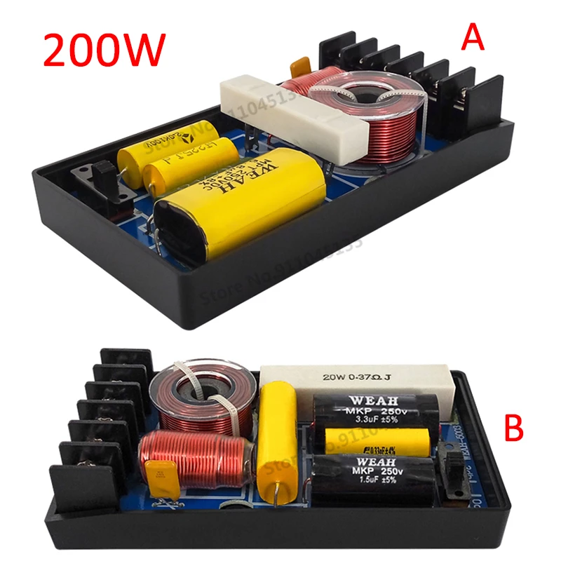 200 Вт, 45 Гц-22 кГц, 2-полосная аудиосвязь, 2 разделителя, двухполосный динамик, делитель частоты для сабвуфера, домашний автомобильный аудиофильтр
200 Вт, 45 Гц-22 кГц, 2-полосная аудиосвязь, 2 разделителя, двухполосный динамик, делитель частоты для сабвуфера, домашний автомобильный аудиофильтр