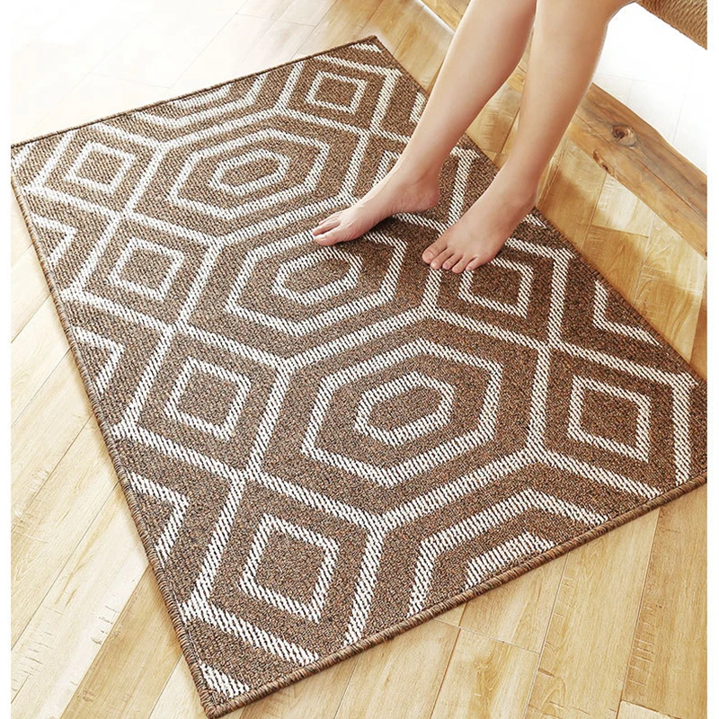 Doormat Hallway Kitchen Mat Floor Carpet Entrance Of House European Motley Plaid Home Essentials Decor Washable Non-Slip Rug
Doormat Hallway Kitchen Mat Floor Carpet Entrance Of House European Motley Plaid Home Essentials Decor Washable Non-Slip Rug