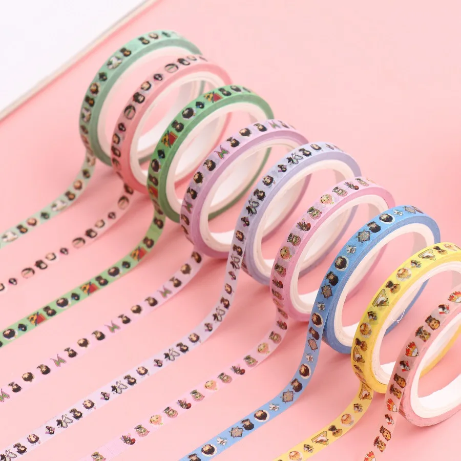 kawaii Demon Slayer Masking Tape Cute washi tape stickers Japan Anime school supplies stationery
kawaii Demon Slayer Masking Tape Cute washi tape stickers Japan Anime school supplies stationery