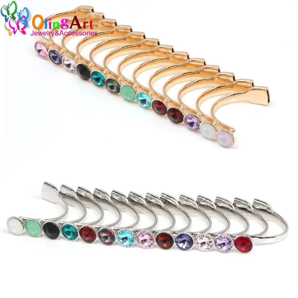 OlingArt 50mm 2Pcs/Lot plating rhodium/KC gold DIY jewelry clasps retro style Satellite drill 10*2MM flat leather cord bracelet
OlingArt 50mm 2Pcs/Lot plating rhodium/KC gold DIY jewelry clasps retro style Satellite drill 10*2MM flat leather cord bracelet