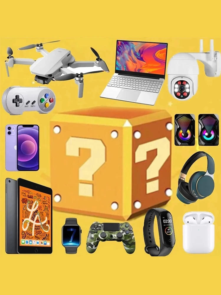 Сюрприз на удачу, загадка 100%, рандомный товар от 1 до 5 шт., случайный товар 2022, новогодняя Подарочная коробка на удачу, Рождественская Mistery, жд... 
Сюрприз на удачу, загадка 100%, рандомный товар от 1 до 5 шт., случайный товар 2022, новогодняя Подарочная коробка на удачу, Рождественская Mistery, жд...