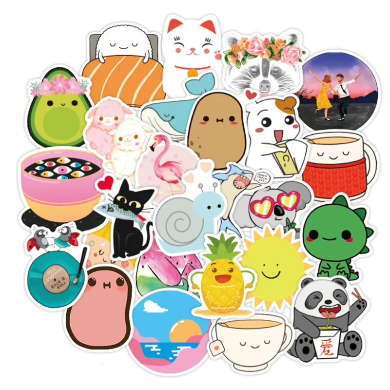 10/30/50PCS fresh and cute animal cartoon animation personality suitcase laptop waterproof graffiti suitcase stickers wholesale
10/30/50PCS fresh and cute animal cartoon animation personality suitcase laptop waterproof graffiti suitcase stickers wholesale