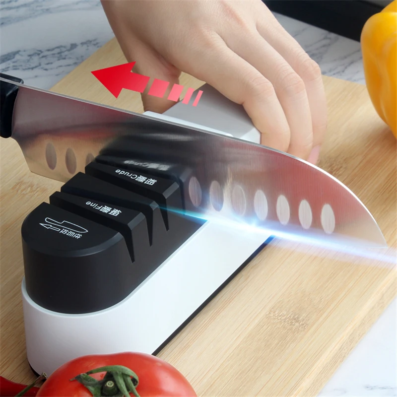 Electric Knife Sharpener USB Charging Automatic Knife Grinder Household Wireless Electric Fast Sharpener Kitchen Tools
Electric Knife Sharpener USB Charging Automatic Knife Grinder Household Wireless Electric Fast Sharpener Kitchen Tools