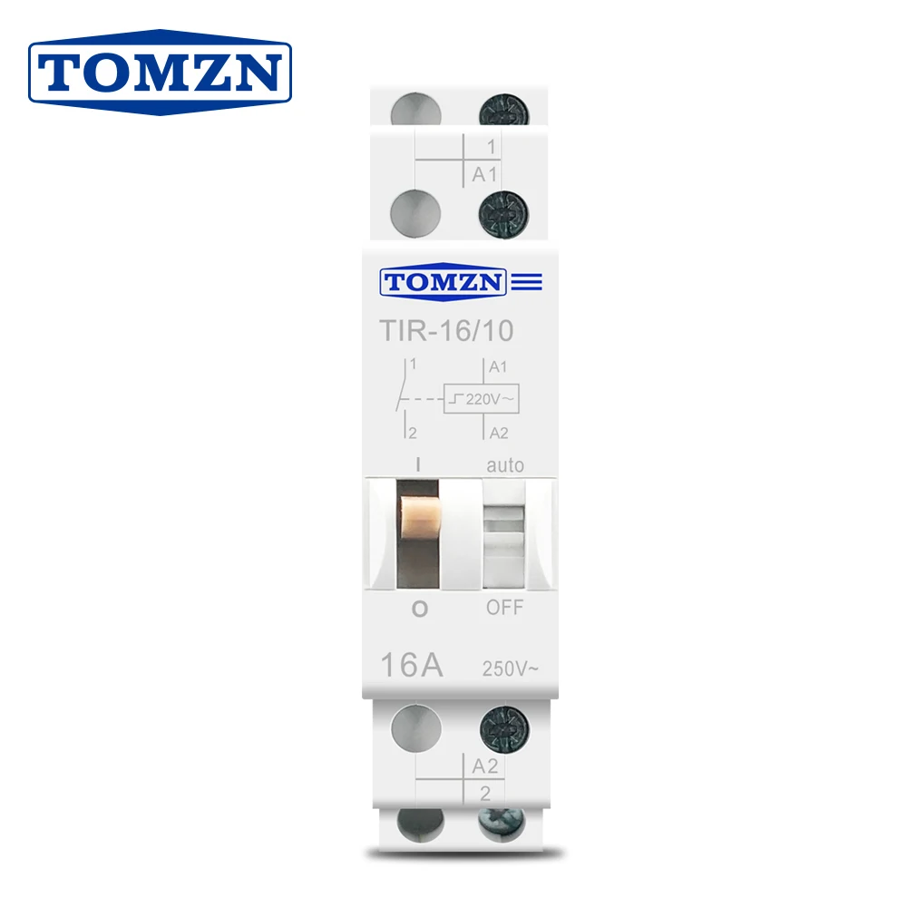 TOMZN Impulse Relay Household Electric Pulse Control Relay Auto Control Relay 16A 230VAC 110VDC 220V AC for Lighting Circuit TIR
TOMZN Impulse Relay Household Electric Pulse Control Relay Auto Control Relay 16A 230VAC 110VDC 220V AC for Lighting Circuit TIR
