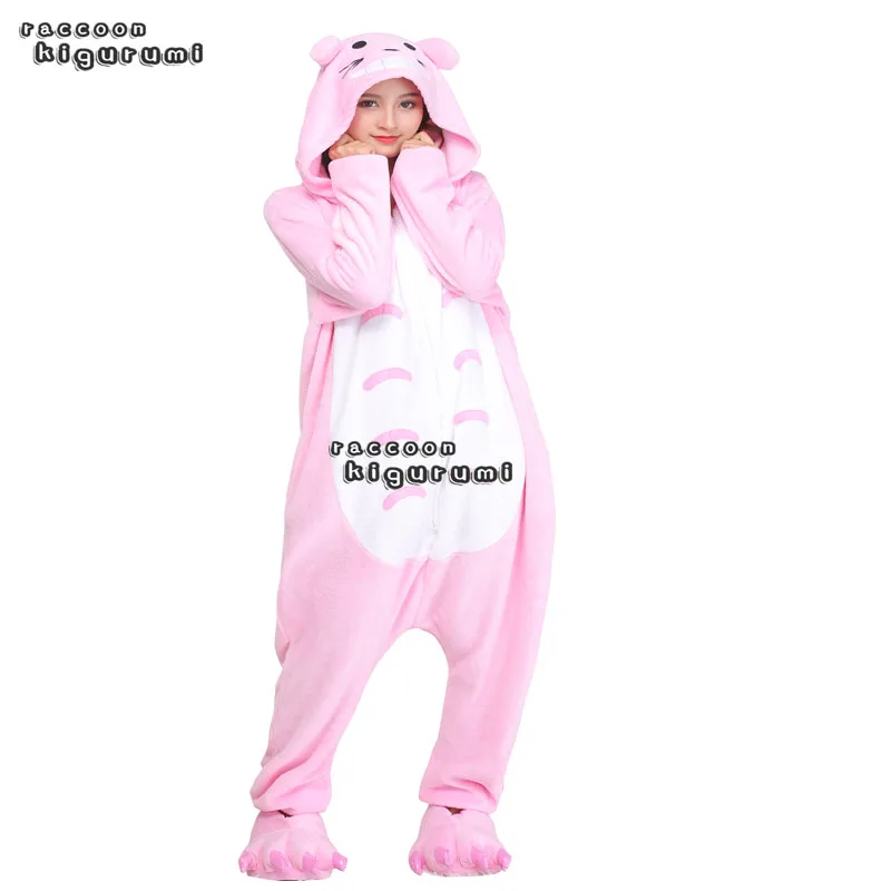 New Pink Zipper Unisex Christmas Cosplay Totoro Pajamas interAnimal Girl Onesies Cartoon Raccoon Kigurumi Kids
New Pink Zipper Unisex Christmas Cosplay Totoro Pajamas interAnimal Girl Onesies Cartoon Raccoon Kigurumi Kids
