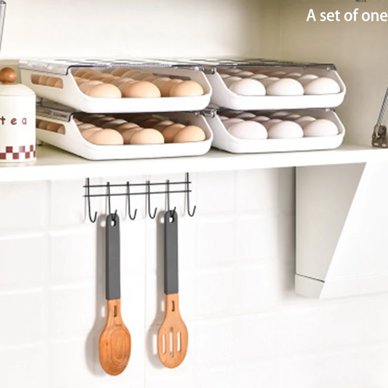 Auto Roll Transparent Egg Tray Storage Box Dispenser Holder Egg Skelter
Auto Roll Transparent Egg Tray Storage Box Dispenser Holder Egg Skelter