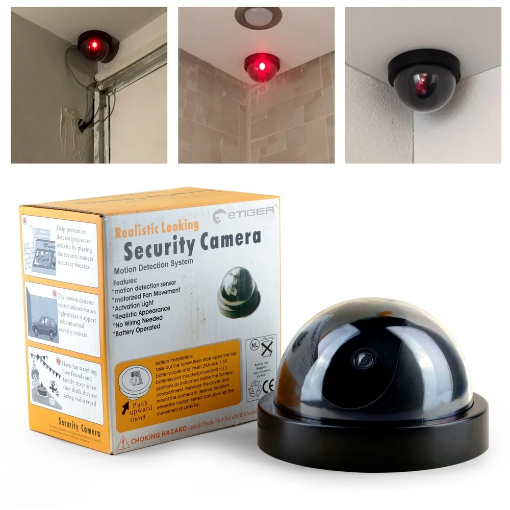 Имитация камеры видеонаблюдения полусферической формы, поддельная камера наблюдения, поддельная полусферическая камера с защитой от свет...
Имитация камеры видеонаблюдения полусферической формы, поддельная камера наблюдения, поддельная полусферическая камера с защитой от свет...