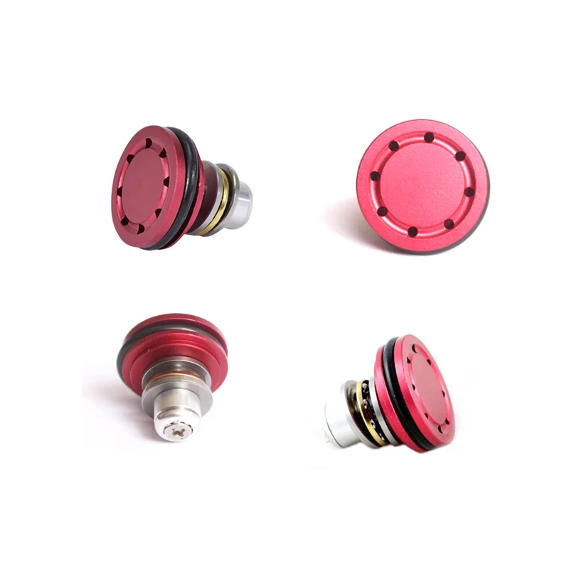 CNC Aviation Aluminum 7075 Piston Head 8 Holes Ball Bearing For Ver.2/3 Airsoft AEG Gearbox Upgraded With Large Displacement
CNC Aviation Aluminum 7075 Piston Head 8 Holes Ball Bearing For Ver.2/3 Airsoft AEG Gearbox Upgraded With Large Displacement