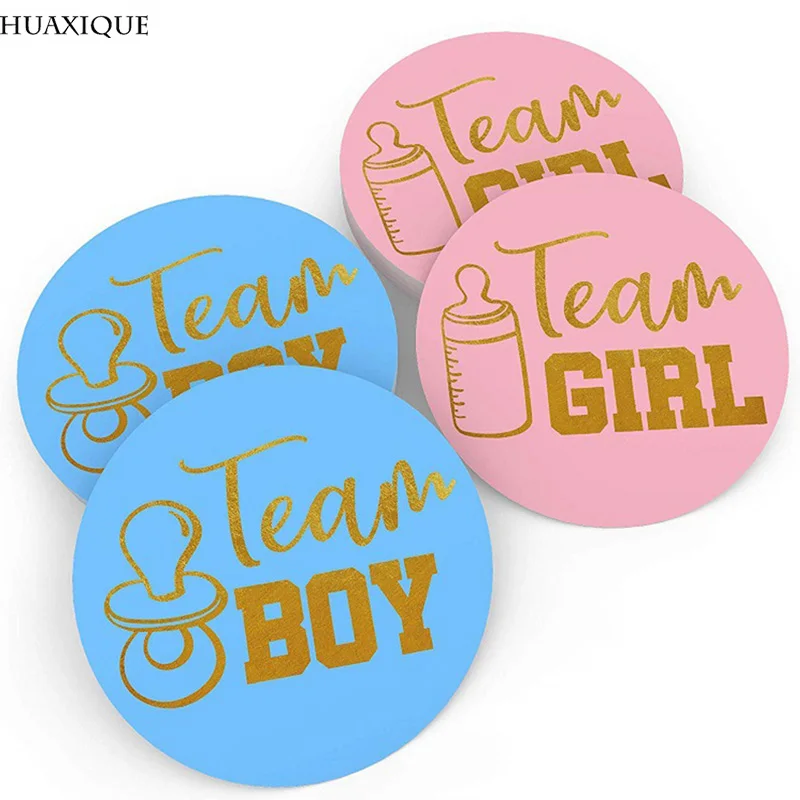 Gender Reveal Stickers Games Team Boy and Team Girl Perfect Gender Reveal Party Supplies Gold Foil Stamping Easy Peel Off 24pcs
Gender Reveal Stickers Games Team Boy and Team Girl Perfect Gender Reveal Party Supplies Gold Foil Stamping Easy Peel Off 24pcs