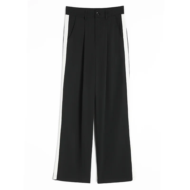Yg Brand Women's 2021 Spring New Straight Pants, Loose High Waist Landing Pants, With Ribbon Casual Pants
Yg Brand Women's 2021 Spring New Straight Pants, Loose High Waist Landing Pants, With Ribbon Casual Pants