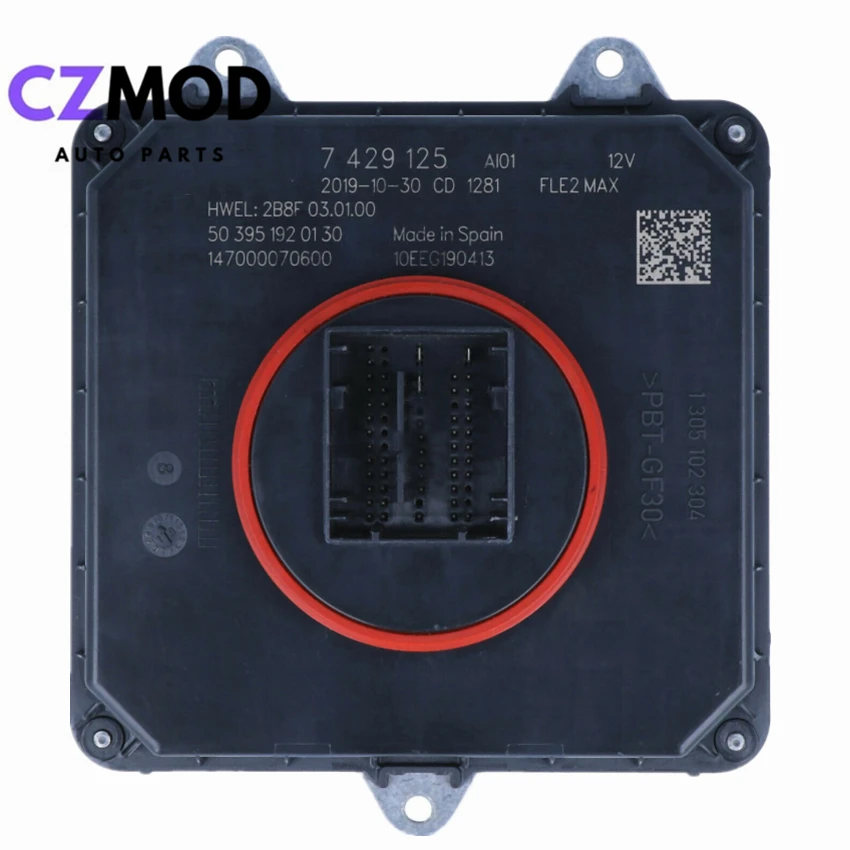 CZMOD оригинальный Подержанный 7429125 блок управления светодиодной фарой 63117429125 7 429 125 для BMW 3 'F30 2' F45 F46 X1 автомобильные аксессуары
CZMOD оригинальный Подержанный 7429125 блок управления светодиодной фарой 63117429125 7 429 125 для BMW 3 'F30 2' F45 F46 X1 автомобильные аксессуары