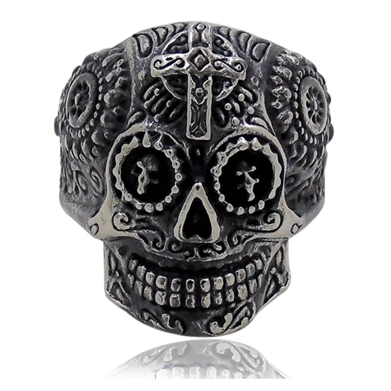2020 hot sale European and American retro jewelry new creative fashion trendy skull skull men's ring exaggerated animal zodiac r
2020 hot sale European and American retro jewelry new creative fashion trendy skull skull men's ring exaggerated animal zodiac r