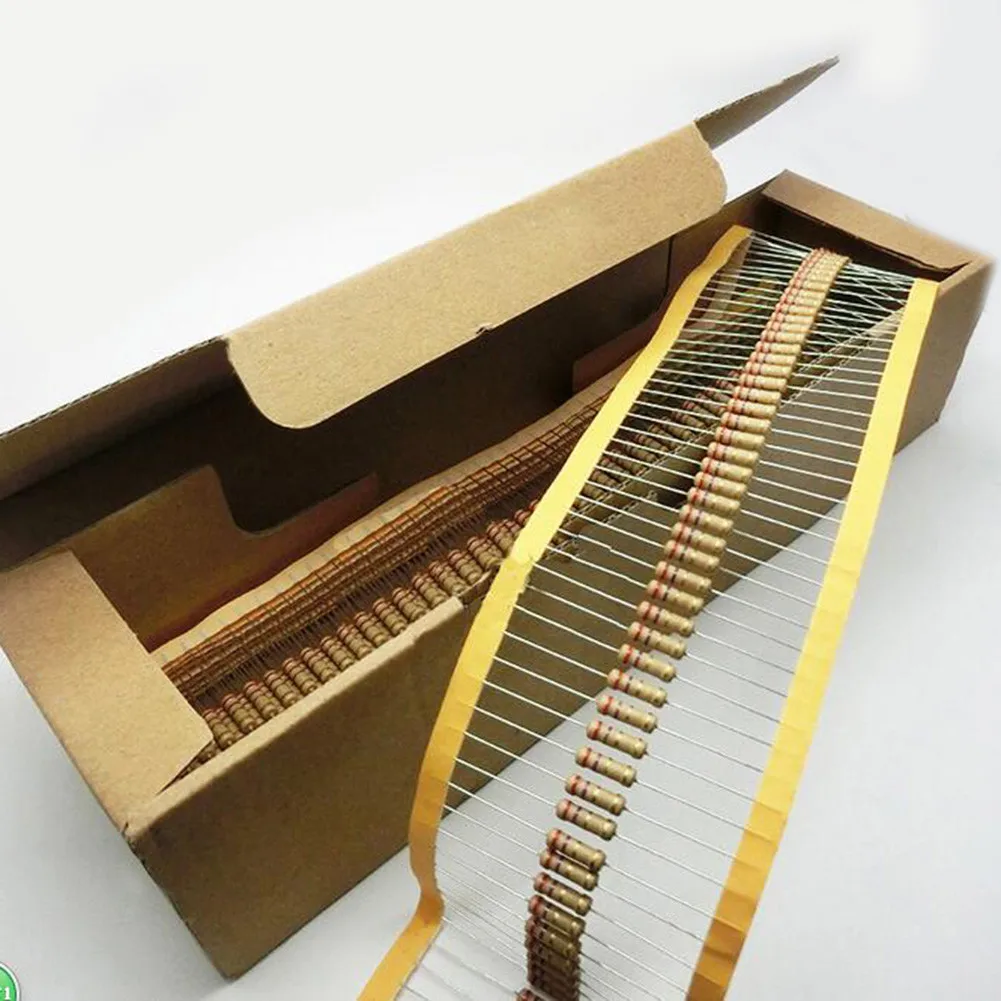 300pcs30 Value Range 100% Brand New And High Quality 10ohm-1Mohm 1/2W 5% Carbon Film Metal Resistor Kit
300pcs30 Value Range 100% Brand New And High Quality 10ohm-1Mohm 1/2W 5% Carbon Film Metal Resistor Kit