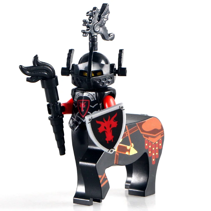 Строительный блок подходит для lego средневековый солдат аксессуары древняя