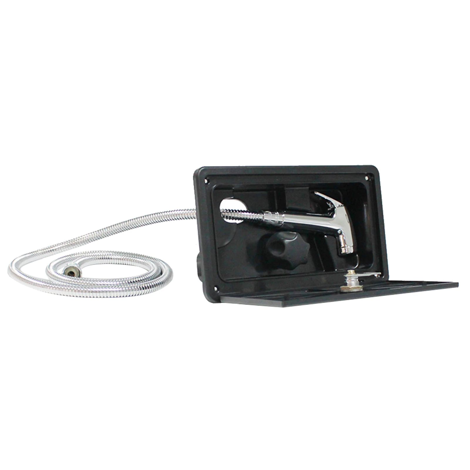 Faucet With Hose Boat Marine RV Shower Box Kit Motorhome Travel Easy Install Caravan Replacement Parts Outdoor Camping External
Faucet With Hose Boat Marine RV Shower Box Kit Motorhome Travel Easy Install Caravan Replacement Parts Outdoor Camping External