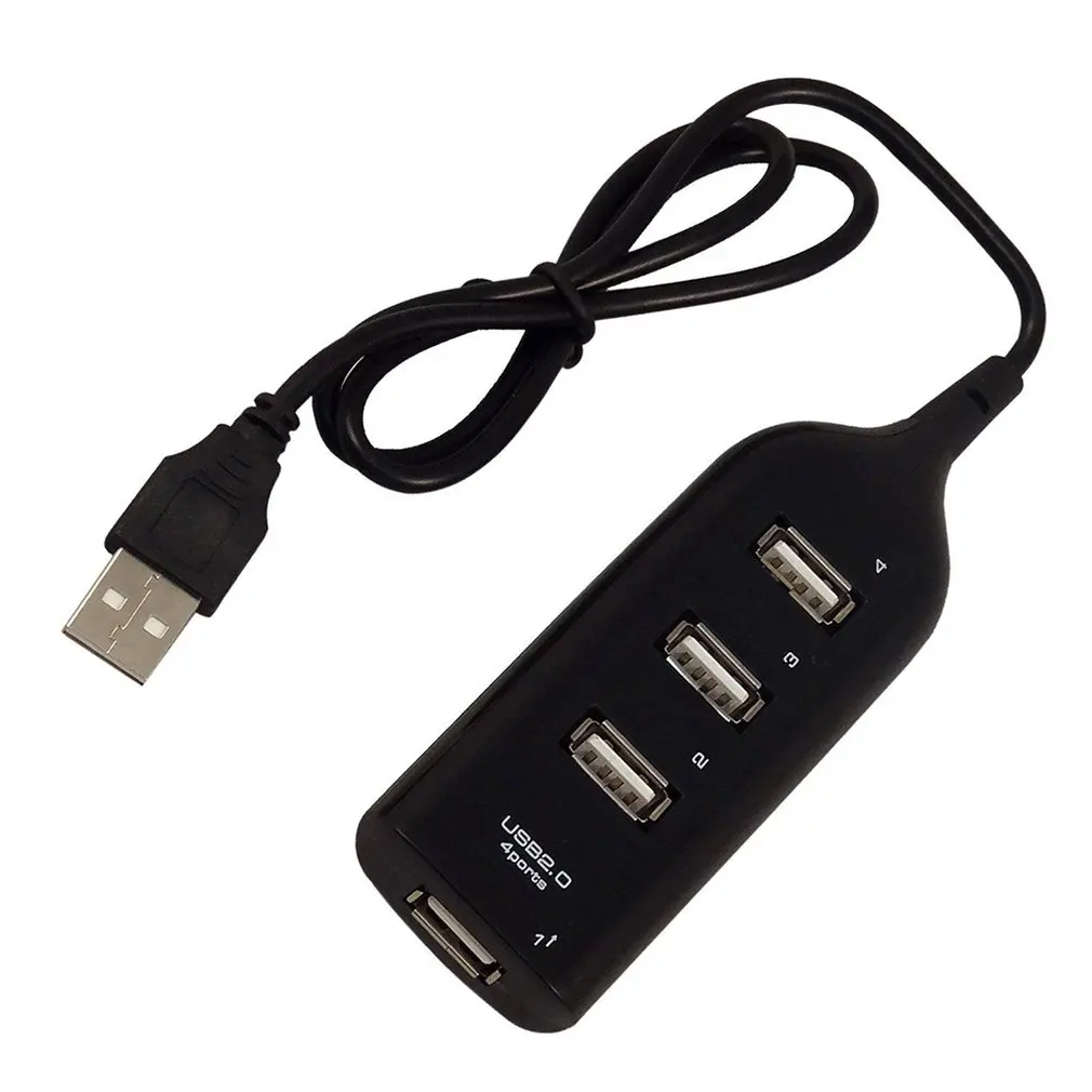 Compact Size Mini 4 Port USB 2.0 High Speed Hub Splitter Adapter 480 Mbps for PC Laptop Wit USB Cable
Compact Size Mini 4 Port USB 2.0 High Speed Hub Splitter Adapter 480 Mbps for PC Laptop Wit USB Cable