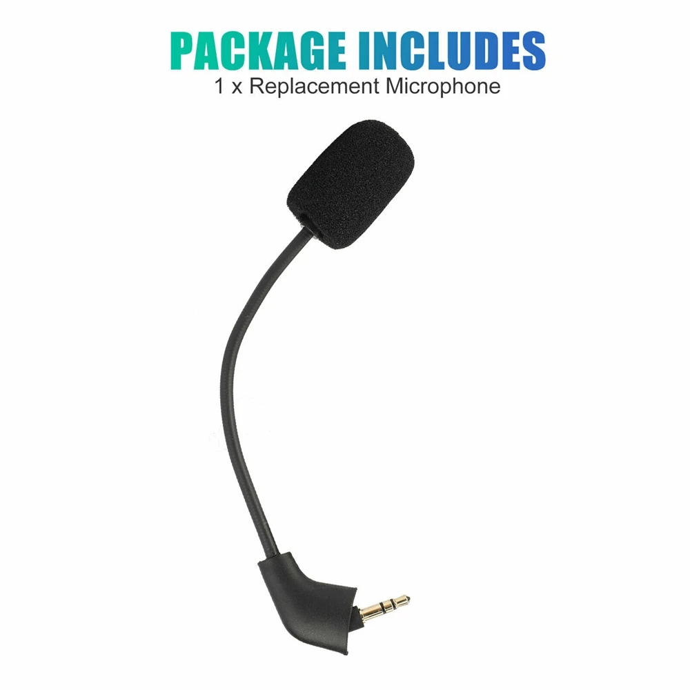 3.5mm In-Line Microphone Suitable For Kingston HyperX Cloud HyperX Cloud 2 II HyperX Cloud Core Gaming Headset
3.5mm In-Line Microphone Suitable For Kingston HyperX Cloud HyperX Cloud 2 II HyperX Cloud Core Gaming Headset