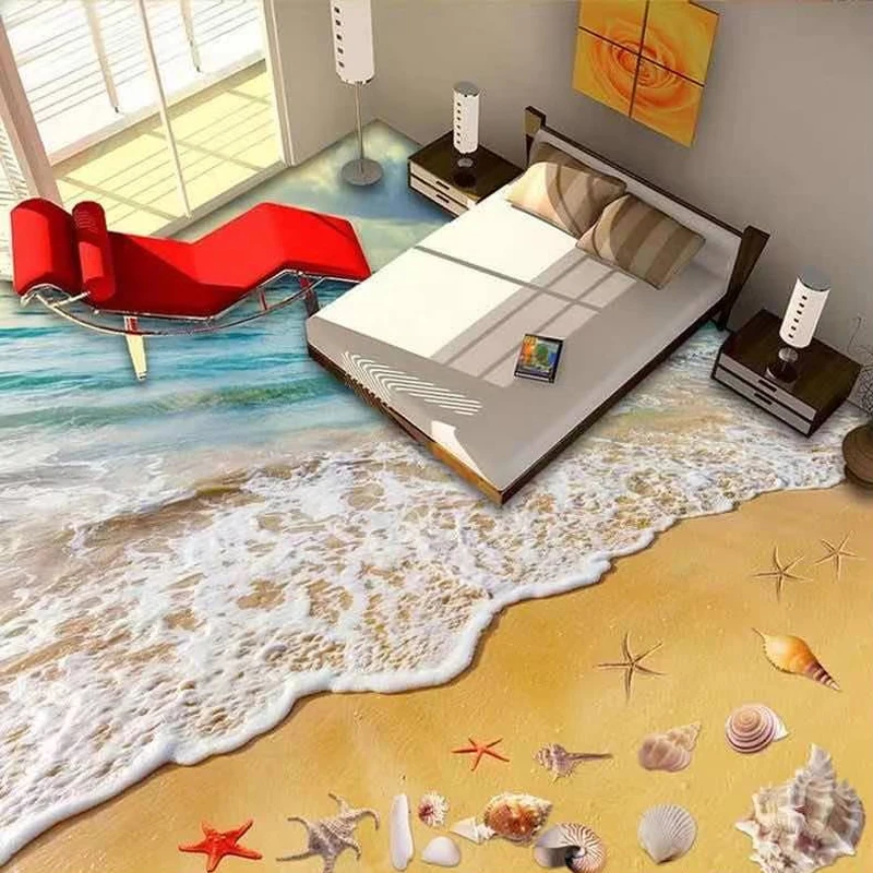 Custom 3d Floor Sticker Blue Seaside Beach Floor Mural Home Decoration Seagull Shells Floor Stickers
Custom 3d Floor Sticker Blue Seaside Beach Floor Mural Home Decoration Seagull Shells Floor Stickers