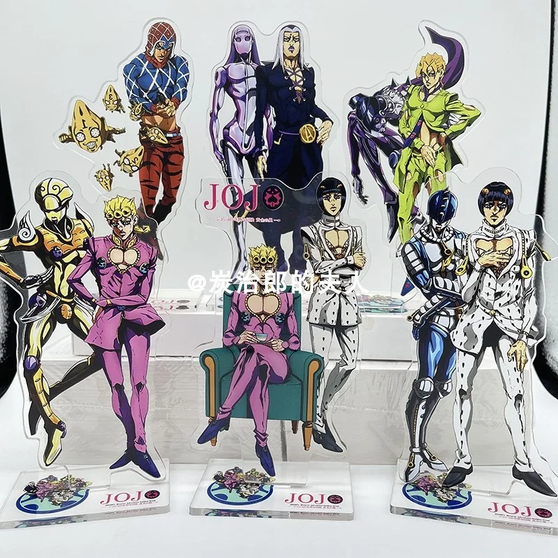 Фигурка бренди из аниме «невероятные приключения Джоджо» Kujo Jotaro Dio, акриловая подставка, модель для косплея, настольное украшение, коллекци...
Фигурка бренди из аниме «невероятные приключения Джоджо» Kujo Jotaro Dio, акриловая подставка, модель для косплея, настольное украшение, коллекци...