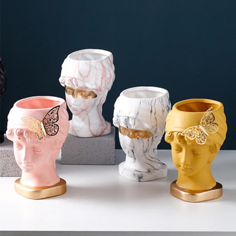 Nordic Living Room Creative Ceramic Flowerpot Greek Goddess Flowerpot Retro Butterfly Angel Cute Girl Home Desktop Decoration
Nordic Living Room Creative Ceramic Flowerpot Greek Goddess Flowerpot Retro Butterfly Angel Cute Girl Home Desktop Decoration