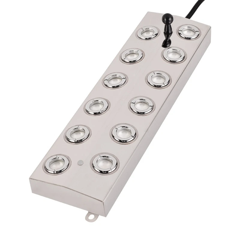 12 Head Air Humidifier DC48V Ultrasonic Industrial Mist Maker Fogger Stainless Steel Without Power Supply 
12 Head Air Humidifier DC48V Ultrasonic Industrial Mist Maker Fogger Stainless Steel Without Power Supply