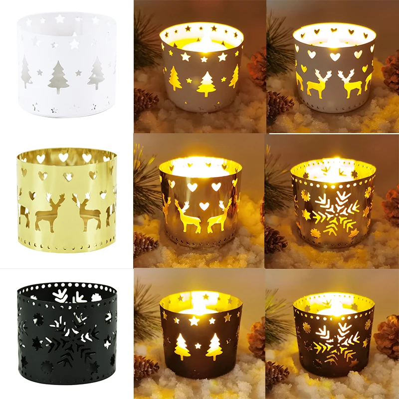 Xms Hollow Candle Holder Candlestick Creative Merry Christmas Decoration For Home Navidad Natal Noel New Year Party Decorations
Xms Hollow Candle Holder Candlestick Creative Merry Christmas Decoration For Home Navidad Natal Noel New Year Party Decorations