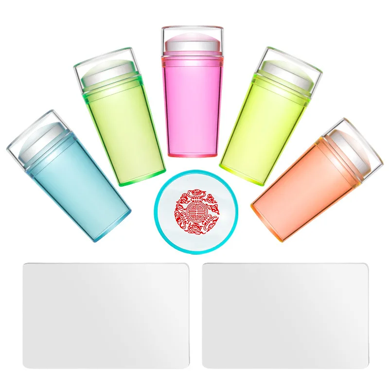 Silicone Nail Art Stamping Kit Manicure Plate Stamp Polish Stencil Template Seal Stamper Polishing Printing Nail Image Plate
Silicone Nail Art Stamping Kit Manicure Plate Stamp Polish Stencil Template Seal Stamper Polishing Printing Nail Image Plate