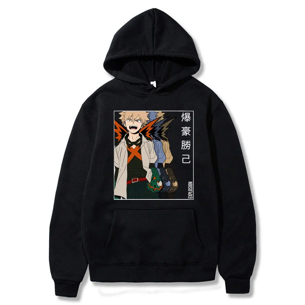 Harajuku Hoodie Bakugou Hooded Sweatshirt My Hero Academia Men Streetwear Hoodie Sweatshirt Women Fashion Casual Pullover
Harajuku Hoodie Bakugou Hooded Sweatshirt My Hero Academia Men Streetwear Hoodie Sweatshirt Women Fashion Casual Pullover