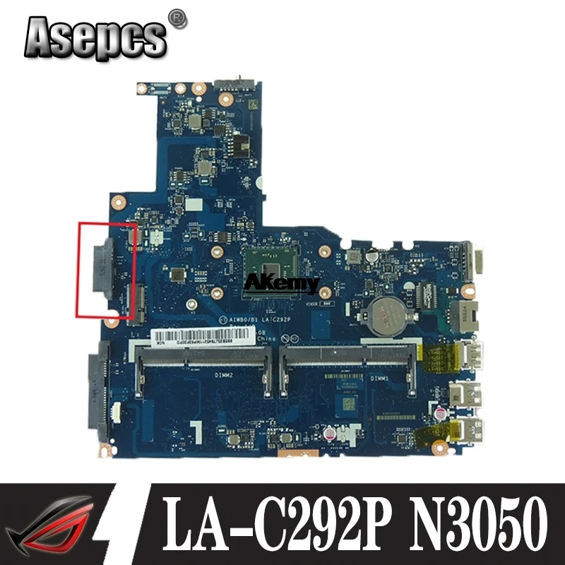 AIWBO/B1 LA C292P материнская плата для ноутбука For Lenovo B41 30 с процессором N3050 без разъема