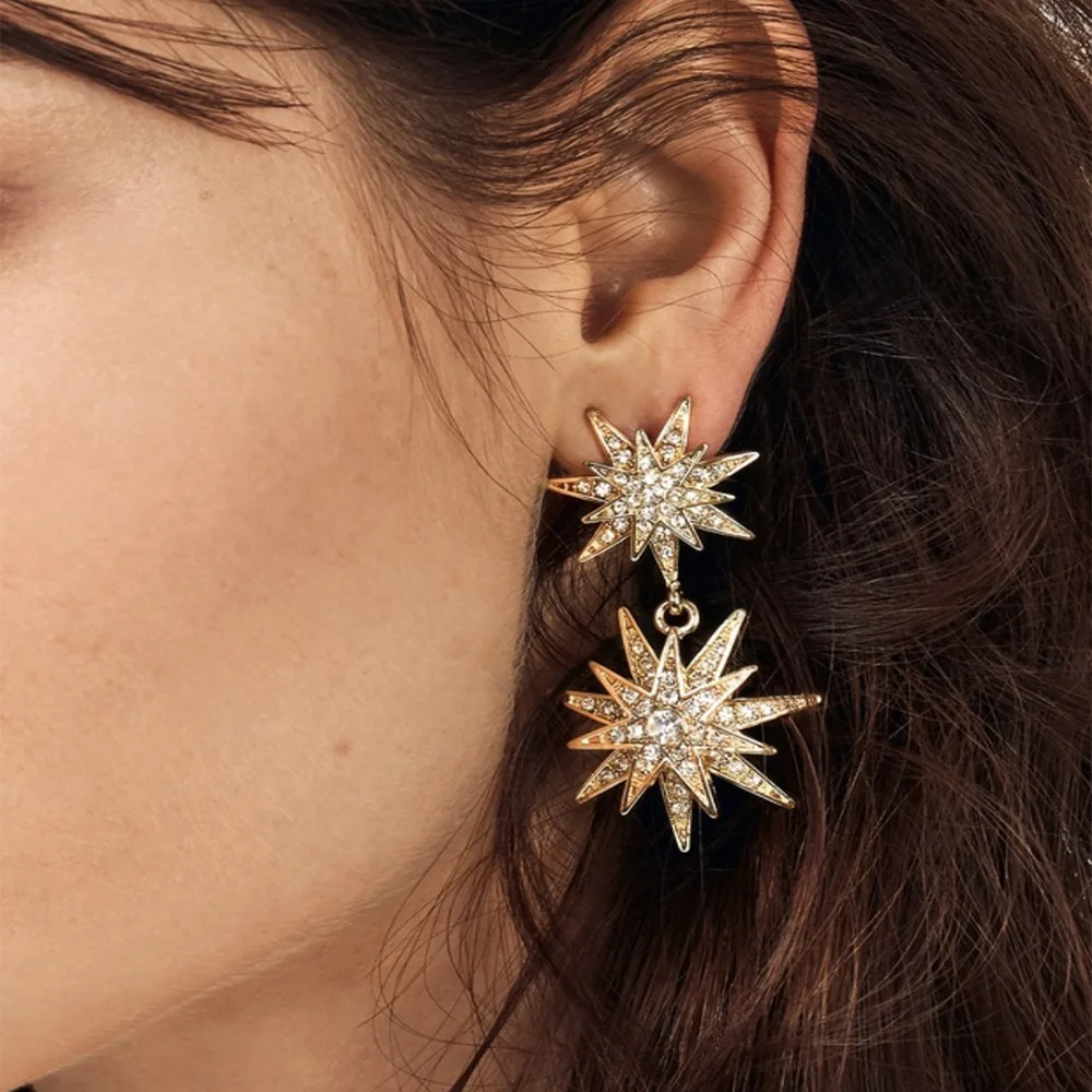 European and American fashion geometric alloy earrings fashion women exaggerated personality earrings
European and American fashion geometric alloy earrings fashion women exaggerated personality earrings