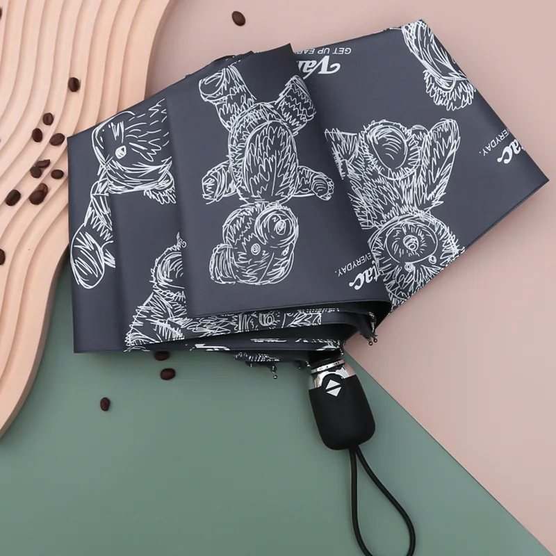 Automatic Umbrella Rain Women Travel Sun Umbrella Girls Anti UV Portable Three Folding Men Umbrellas Students Boys Parasol
Automatic Umbrella Rain Women Travel Sun Umbrella Girls Anti UV Portable Three Folding Men Umbrellas Students Boys Parasol
