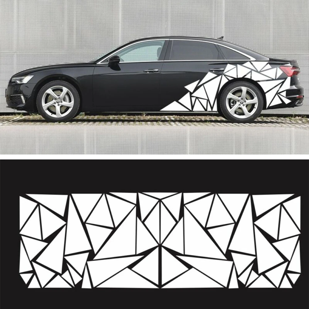 200x60cm Matte Black Car SUV Truck Decoration Stickers Triangle Vinyl Decal Car Styling Accessories High Quality Car Stickers
200x60cm Matte Black Car SUV Truck Decoration Stickers Triangle Vinyl Decal Car Styling Accessories High Quality Car Stickers