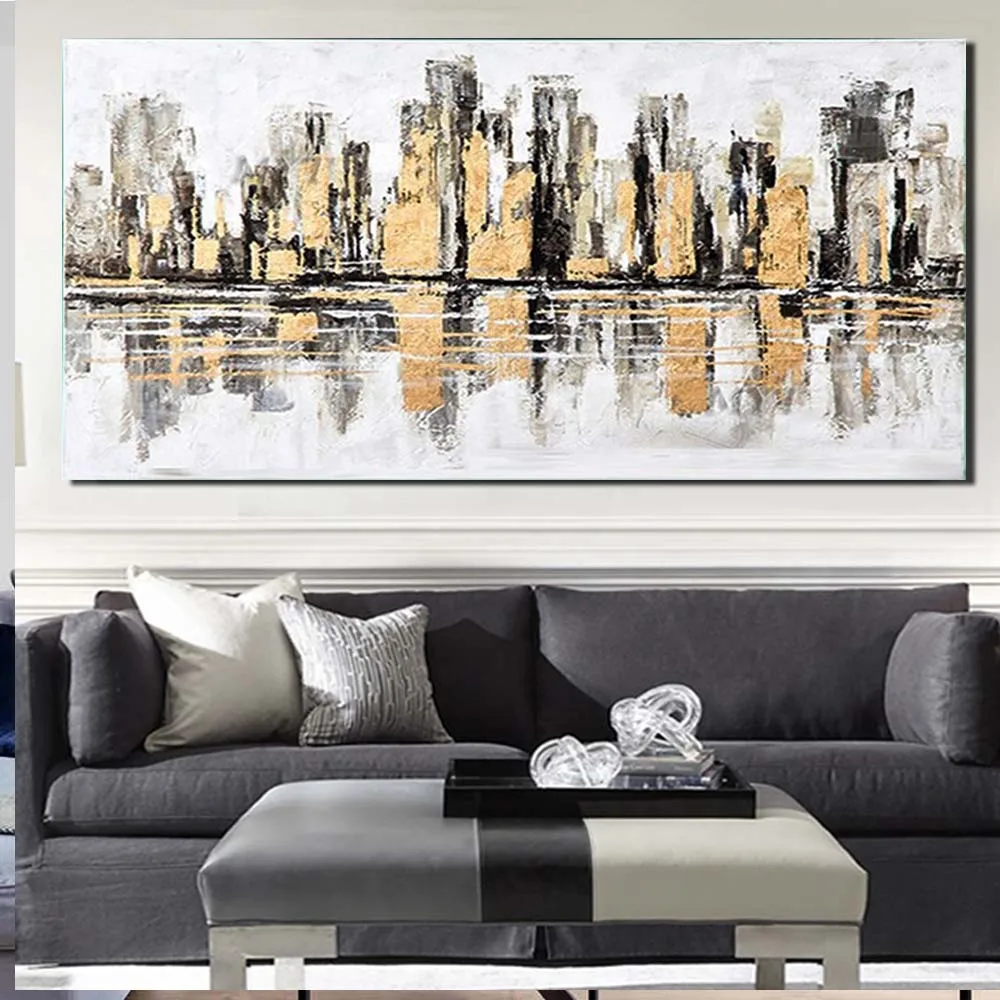 Hand Painted Impasto Abstract Building Landscape Art Oil Painting Canvas Living Room Home Landscape Picture Decor Drop Shipping
Hand Painted Impasto Abstract Building Landscape Art Oil Painting Canvas Living Room Home Landscape Picture Decor Drop Shipping