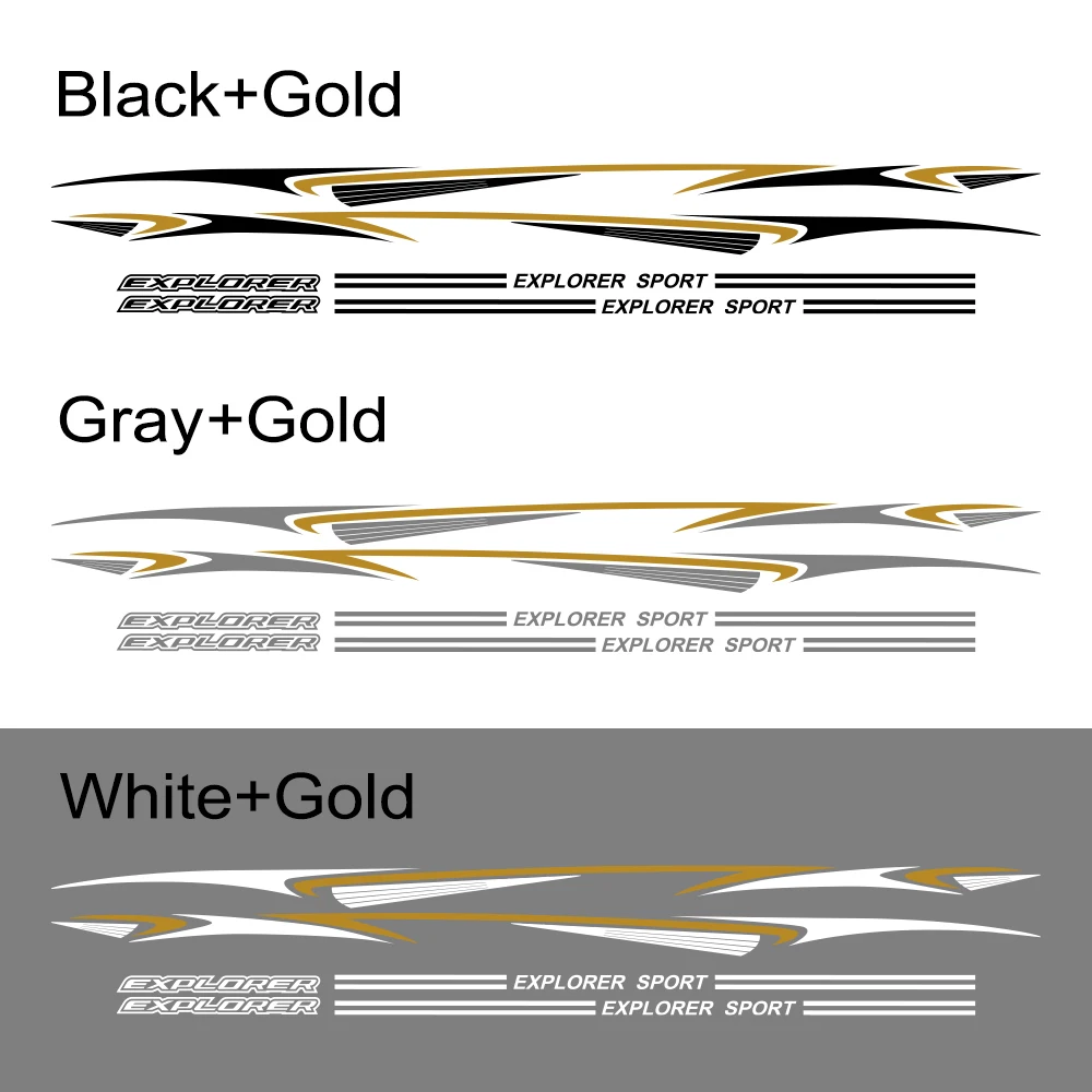 1 Set Car Stickers Door Side Reflective Auto Body Decor Graphical Vinyl Decals For Ford Explorer Captivation PVC Car Accessories
1 Set Car Stickers Door Side Reflective Auto Body Decor Graphical Vinyl Decals For Ford Explorer Captivation PVC Car Accessories