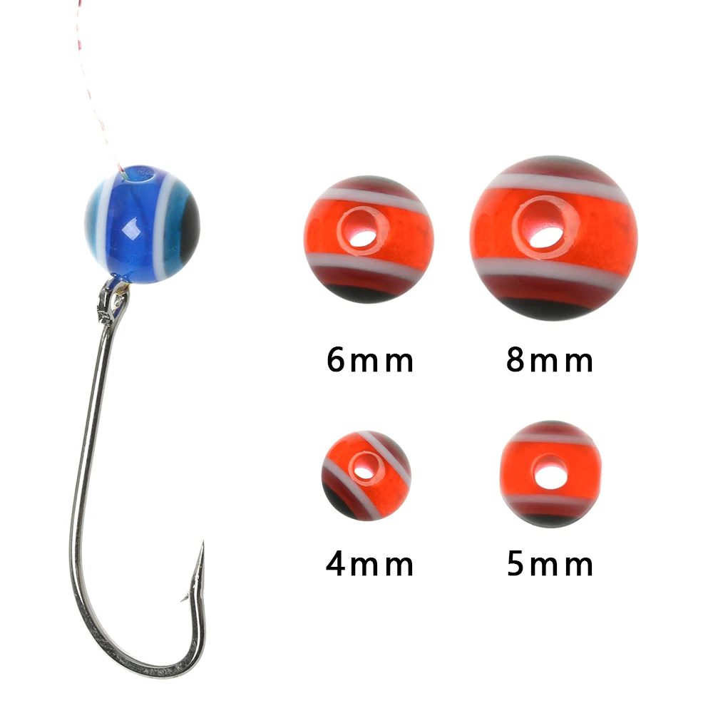 25 PCs/Set 4mm 5mm 6mm 8mm Colorful Artificial Fish Eye Beads DIY Kit Bass Lure Outdoor Fly Tying Material Tackle
25 PCs/Set 4mm 5mm 6mm 8mm Colorful Artificial Fish Eye Beads DIY Kit Bass Lure Outdoor Fly Tying Material Tackle