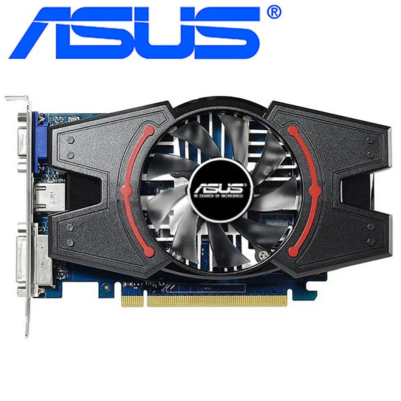 

ASUS GT 730 2GB Graphics Cards SDDR3 Original Video Card for nVIDIA Geforce GT730 GPU games Dvi VGA HDMI Used Cards