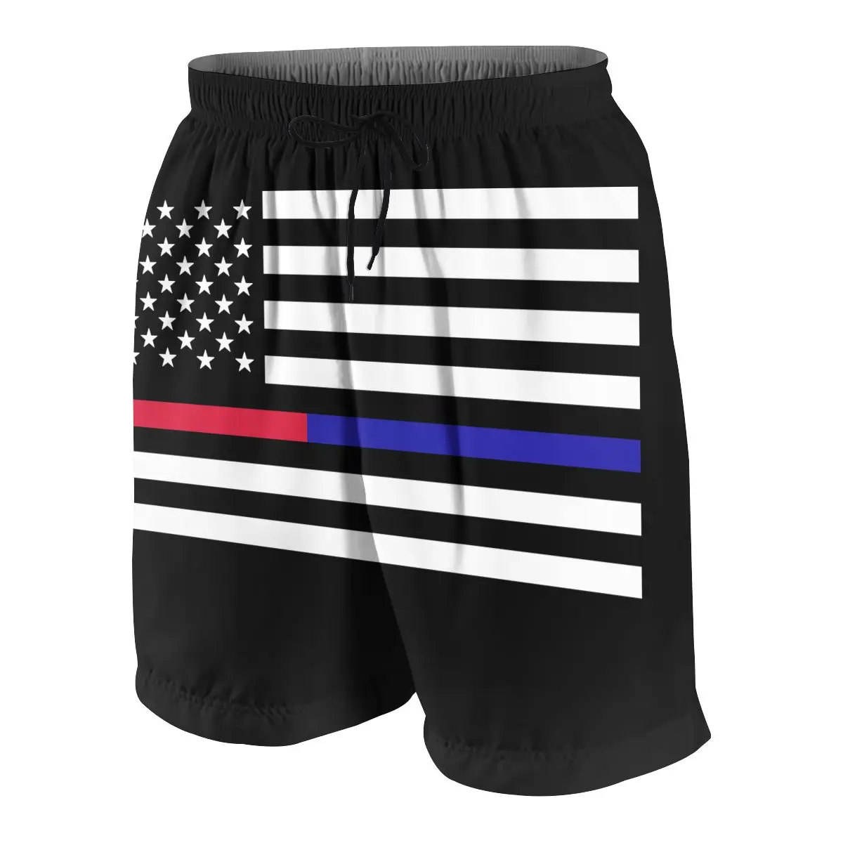 Thin Blue Line And Thin Red Line Flag Teenagers Comfortable Fashion Fitness Joggers Quick-dry Cool Short Sweatpants
Thin Blue Line And Thin Red Line Flag Teenagers Comfortable Fashion Fitness Joggers Quick-dry Cool Short Sweatpants