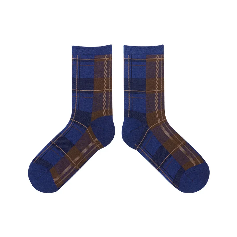 Grid Autumn and Winter Warm Color Cotton Socks Women's Middle Tube Socks High Quality Designer Socks Couple Men's Harajuku
Grid Autumn and Winter Warm Color Cotton Socks Women's Middle Tube Socks High Quality Designer Socks Couple Men's Harajuku