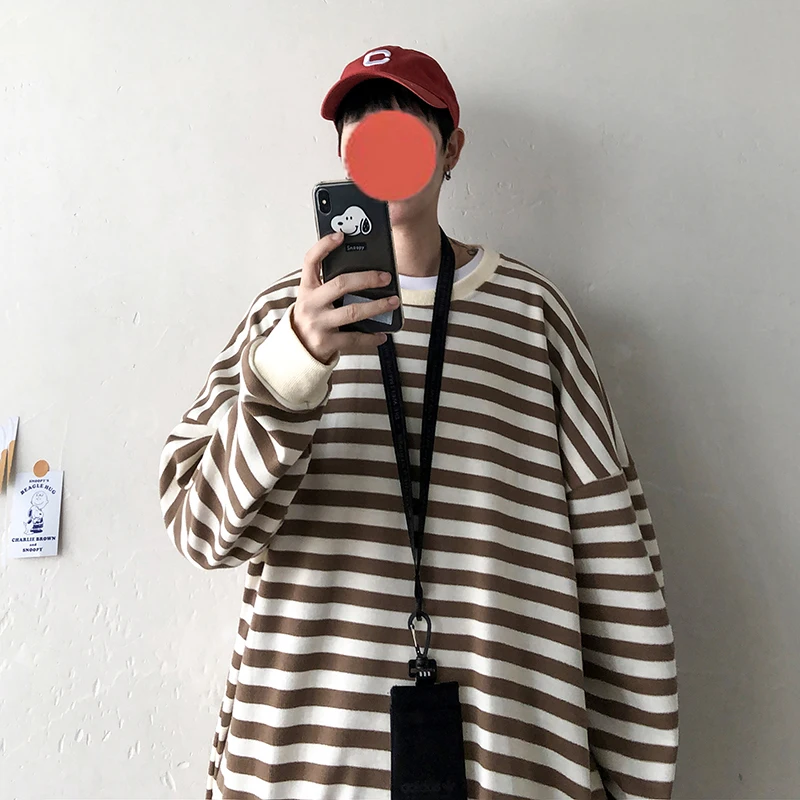 Striped Harajuku Hoodies Sweatshirts Streetwear 2021 Spring Autumn Hip Hop Hoodies Men Colorful Korean Loos hoodie 3XL
Striped Harajuku Hoodies Sweatshirts Streetwear 2021 Spring Autumn Hip Hop Hoodies Men Colorful Korean Loos hoodie 3XL