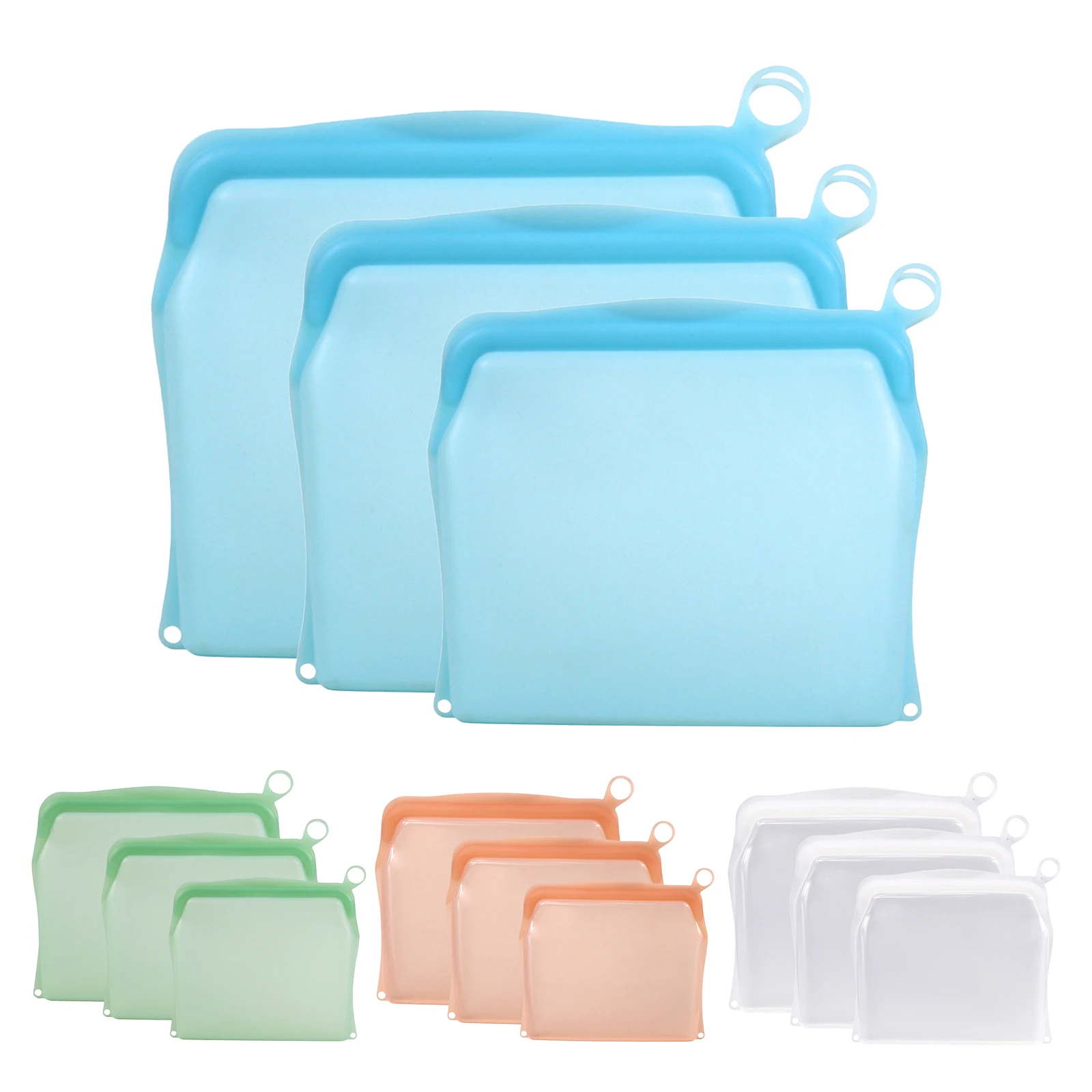 Многоразовый пакет для хранения, можно мыть в посудомоечной машине для хранения продуктов, замораживания и нагрева
Многоразовый пакет для хранения, можно мыть в посудомоечной машине для хранения продуктов, замораживания и нагрева