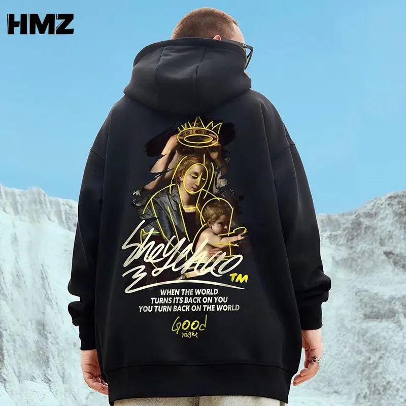 Мужская толстовка HMZ 2021, толстовка, мужские топы с принтом, уличная мужская одежда на весну и осень, японская Повседневная модная Свободная Т...
Мужская толстовка HMZ 2021, толстовка, мужские топы с принтом, уличная мужская одежда на весну и осень, японская Повседневная модная Свободная Т...