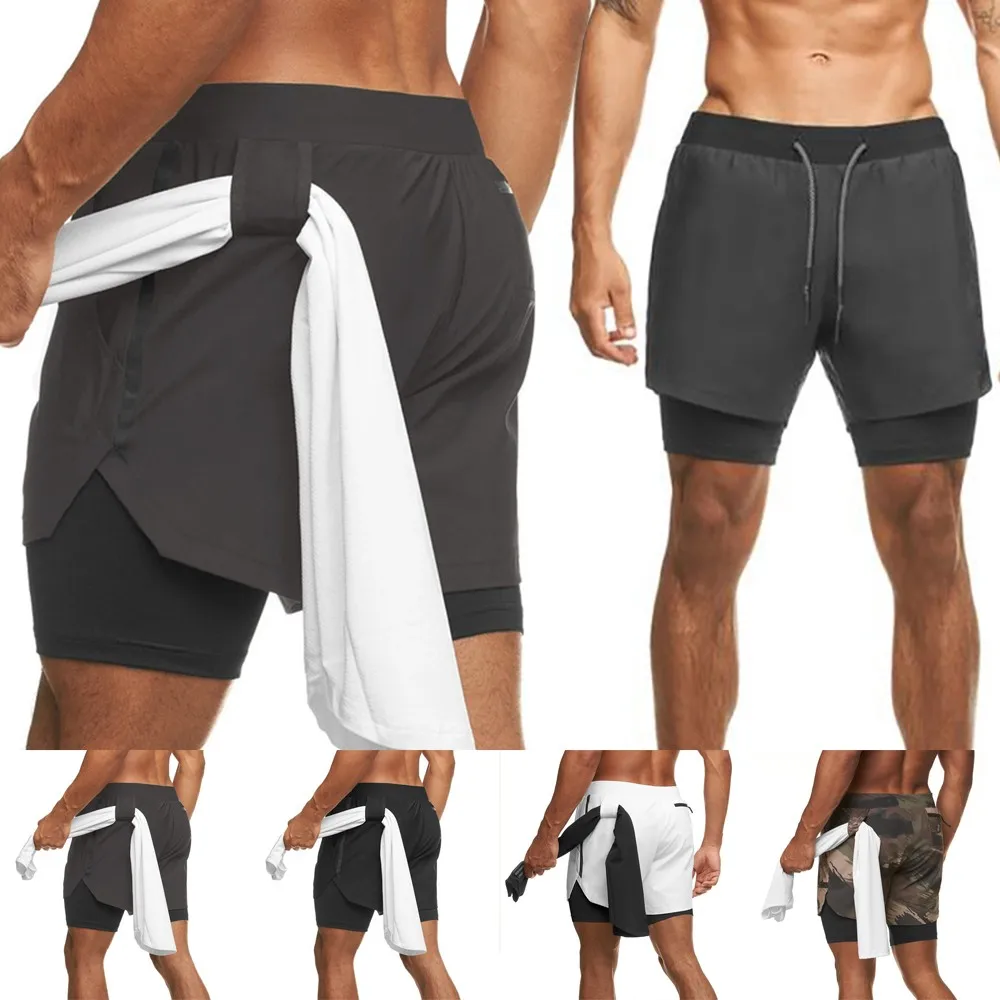 2021 Camo Running Shorts Men 2 In 1 Double-deck Quick Dry GYM Sport Shorts Fitness Jogging Workout Men Compression Lining Pants
2021 Camo Running Shorts Men 2 In 1 Double-deck Quick Dry GYM Sport Shorts Fitness Jogging Workout Men Compression Lining Pants