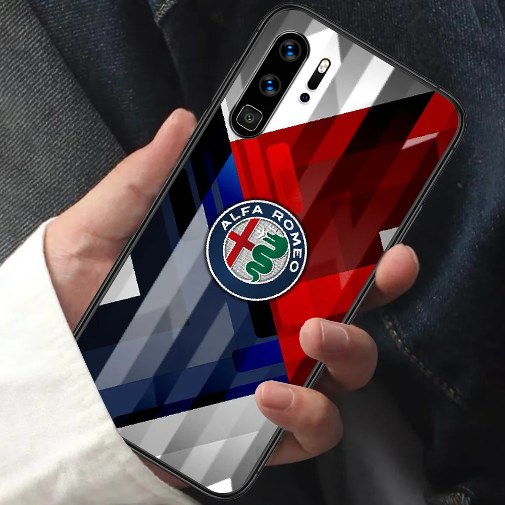 Hot Car Alfa Romeo Logo Design Phone Case For HUAWEI P 9 10 20 30 40 Lite smart Pro Z 2019 Nova 5T 6 7 i black Bumper Soft Coque 
Hot Car Alfa Romeo Logo Design Phone Case For HUAWEI P 9 10 20 30 40 Lite smart Pro Z 2019 Nova 5T 6 7 i black Bumper Soft Coque