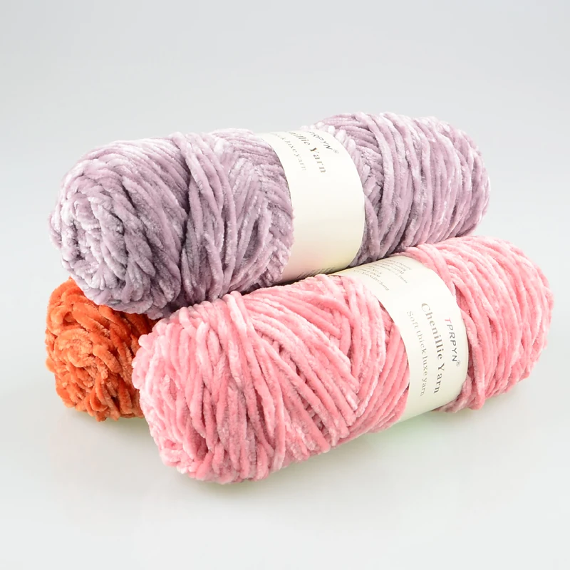 TPRPYN 1PC=100g 110M Chenille Yarn For Knitting Velvet Texturized Knitted Crochet Yarn Soft Warm Line Threads To Knit DIY Needle
TPRPYN 1PC=100g 110M Chenille Yarn For Knitting Velvet Texturized Knitted Crochet Yarn Soft Warm Line Threads To Knit DIY Needle