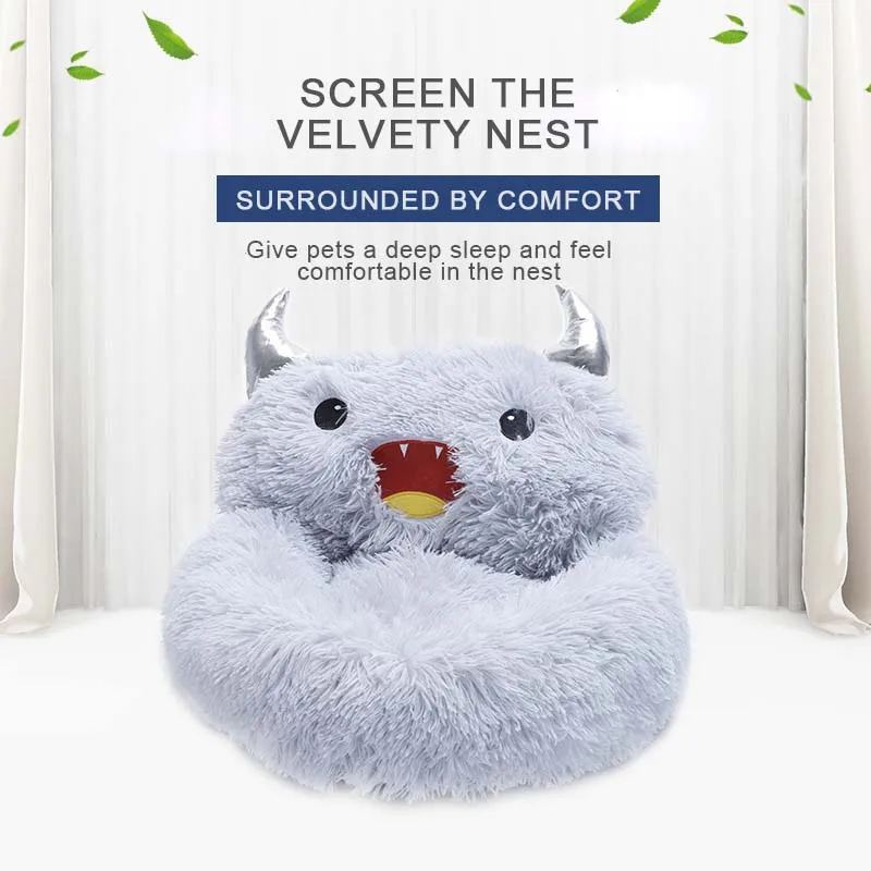 Cartoon Monster Cat Beds Plush Pet Soft Dog Bed Warm Plush Cat Mat Dog Mat For Kitten Puppy Bed House Nest Cushion
Cartoon Monster Cat Beds Plush Pet Soft Dog Bed Warm Plush Cat Mat Dog Mat For Kitten Puppy Bed House Nest Cushion