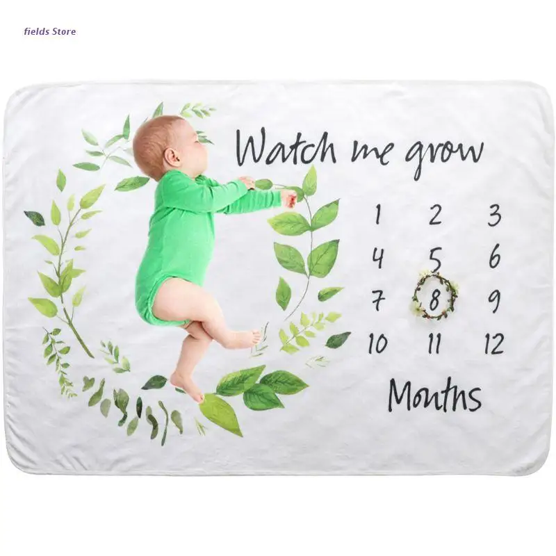 Baby Monthly Milestone Blanket Photo Props Newborn Boys Girls Shower Gifts Photography Pad
Baby Monthly Milestone Blanket Photo Props Newborn Boys Girls Shower Gifts Photography Pad