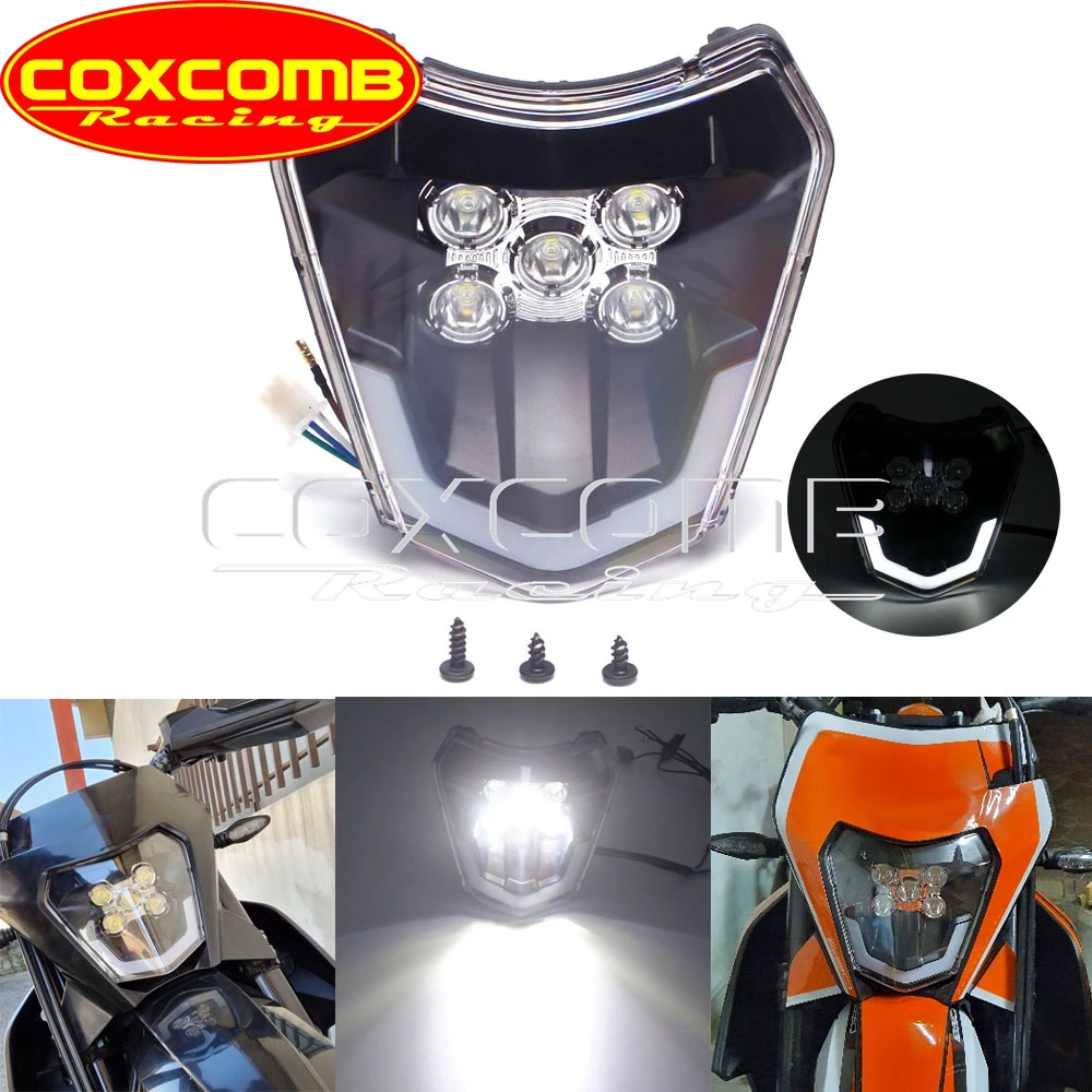 Мотокросс светодиодный Hi/короче спереди и длиннее сзади) света фар для Enduro xcw xc sx-f xc-w TE TC FE 125 250 300 350 450 530 690 SMR шесть дней светодиодный налобный ...
Мотокросс светодиодный Hi/короче спереди и длиннее сзади) света фар для Enduro xcw xc sx-f xc-w TE TC FE 125 250 300 350 450 530 690 SMR шесть дней светодиодный налобный ...