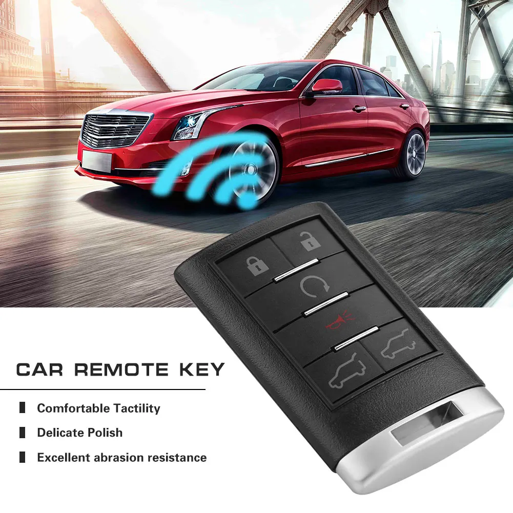 OUC6000066 Car 6 Button Remote Control Key 315MHz Keyless Entry Fob for Cadillac CTS 2008-2013Car
OUC6000066 Car 6 Button Remote Control Key 315MHz Keyless Entry Fob for Cadillac CTS 2008-2013Car